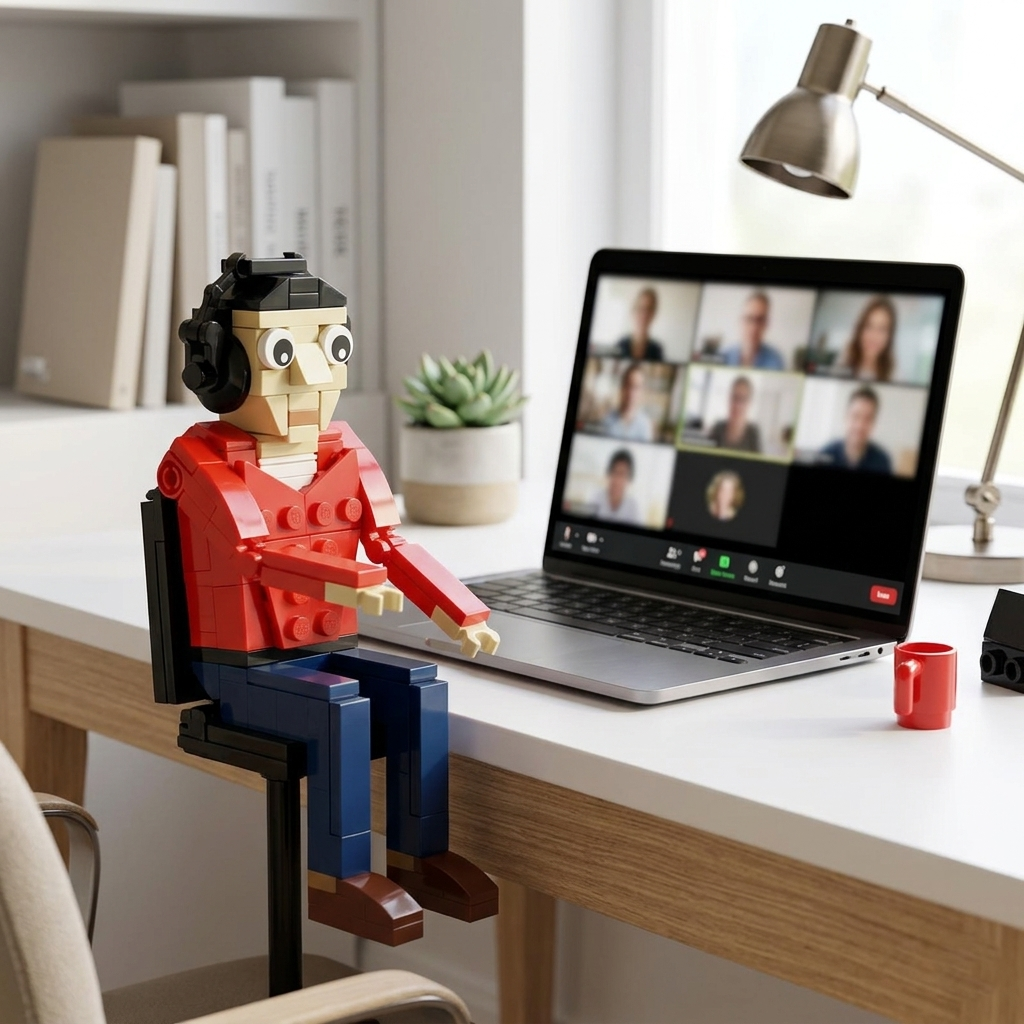 Brick Set - Office Worker