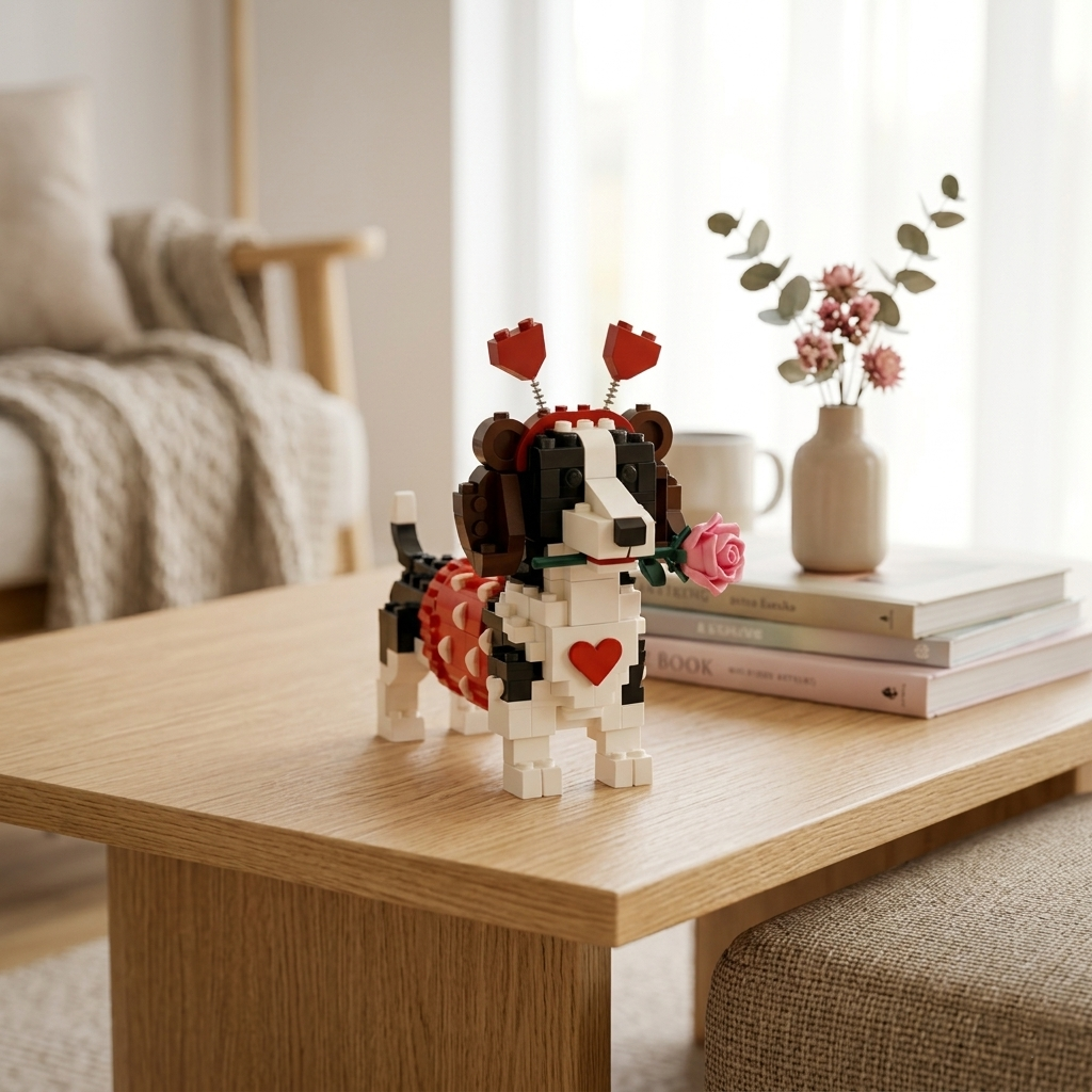 Brick Dogs - Dachshund Love Edition