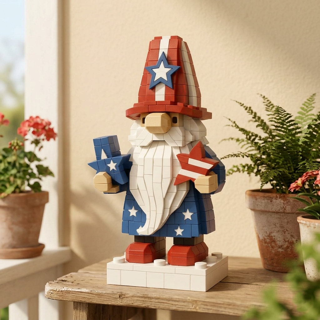 Brick Set - American Gnome