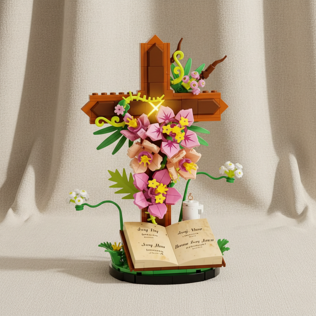 Brick Set - Faith Cross