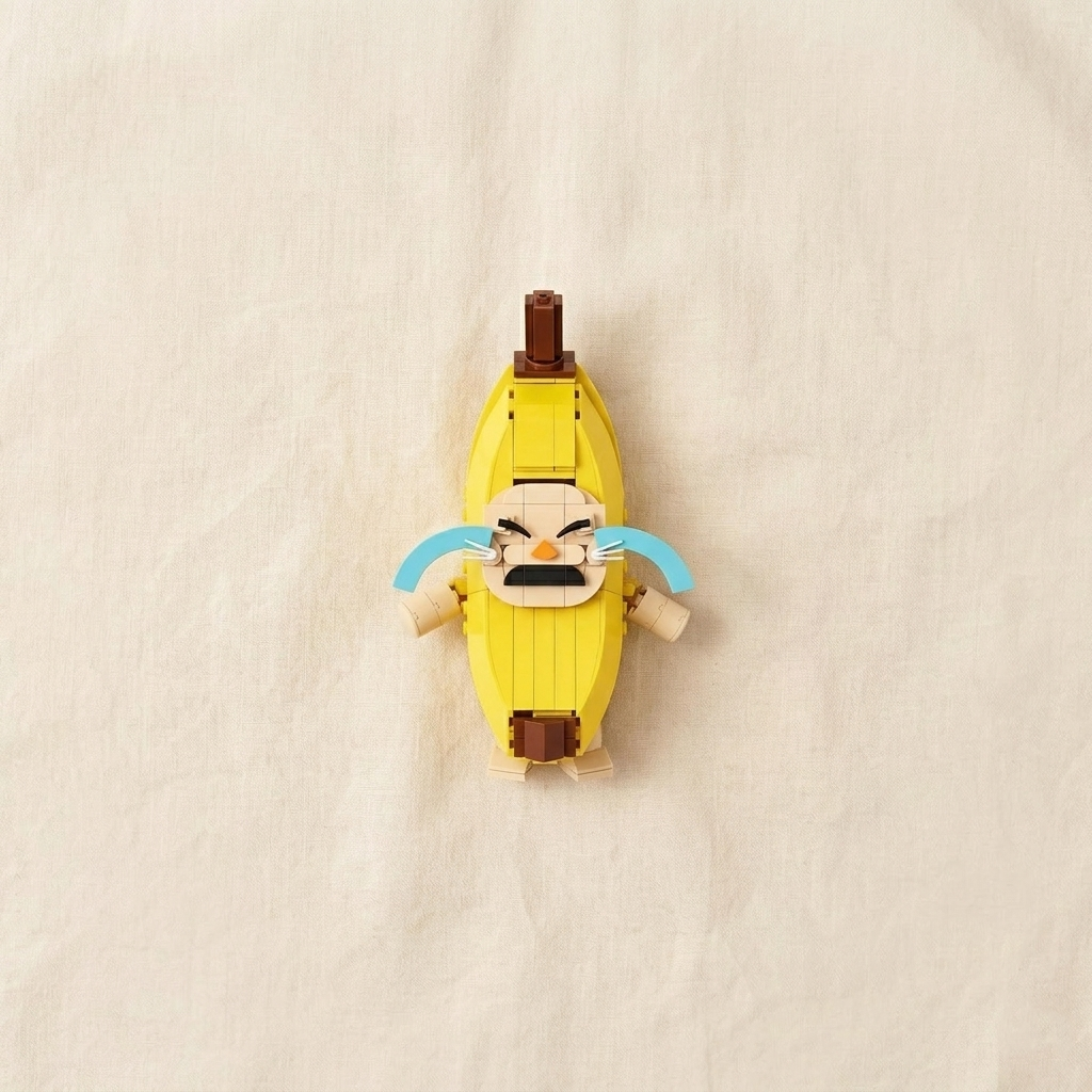 Brick Set - Crying Banana