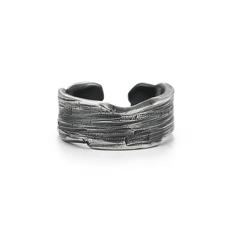 Punk Traces Strip Ring