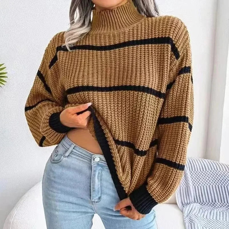 Iris High Neck Sweater