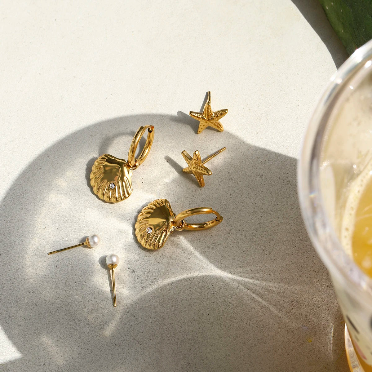 Amaya Shell Earrings