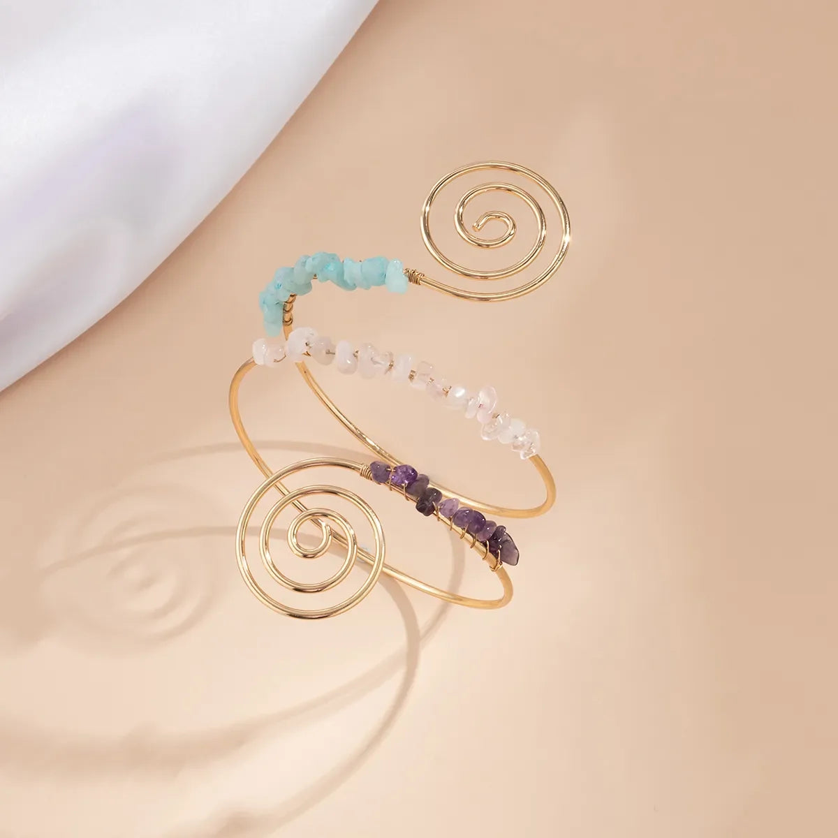 Steampunk Spiral Arm Cuff