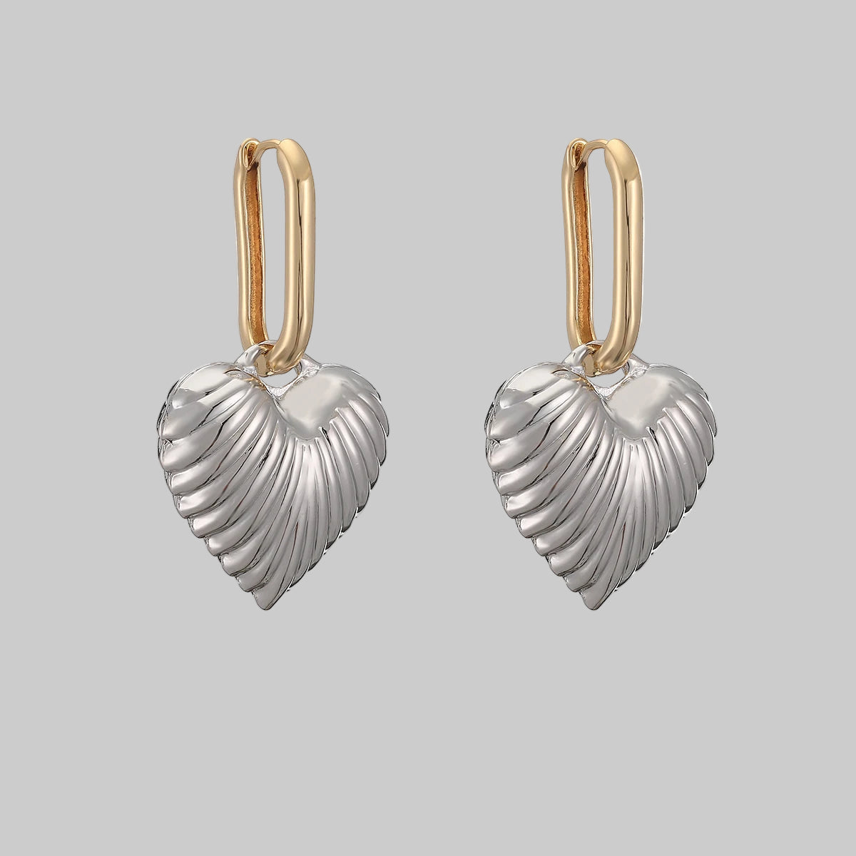 Marenne Heart Drop Earrings
