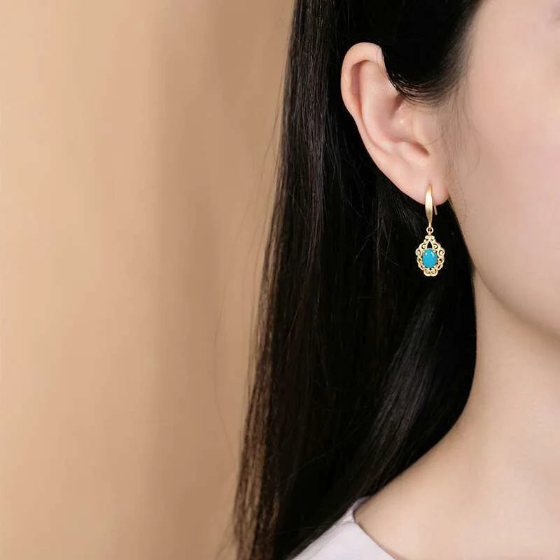 Turquoise Elegance Earrings
