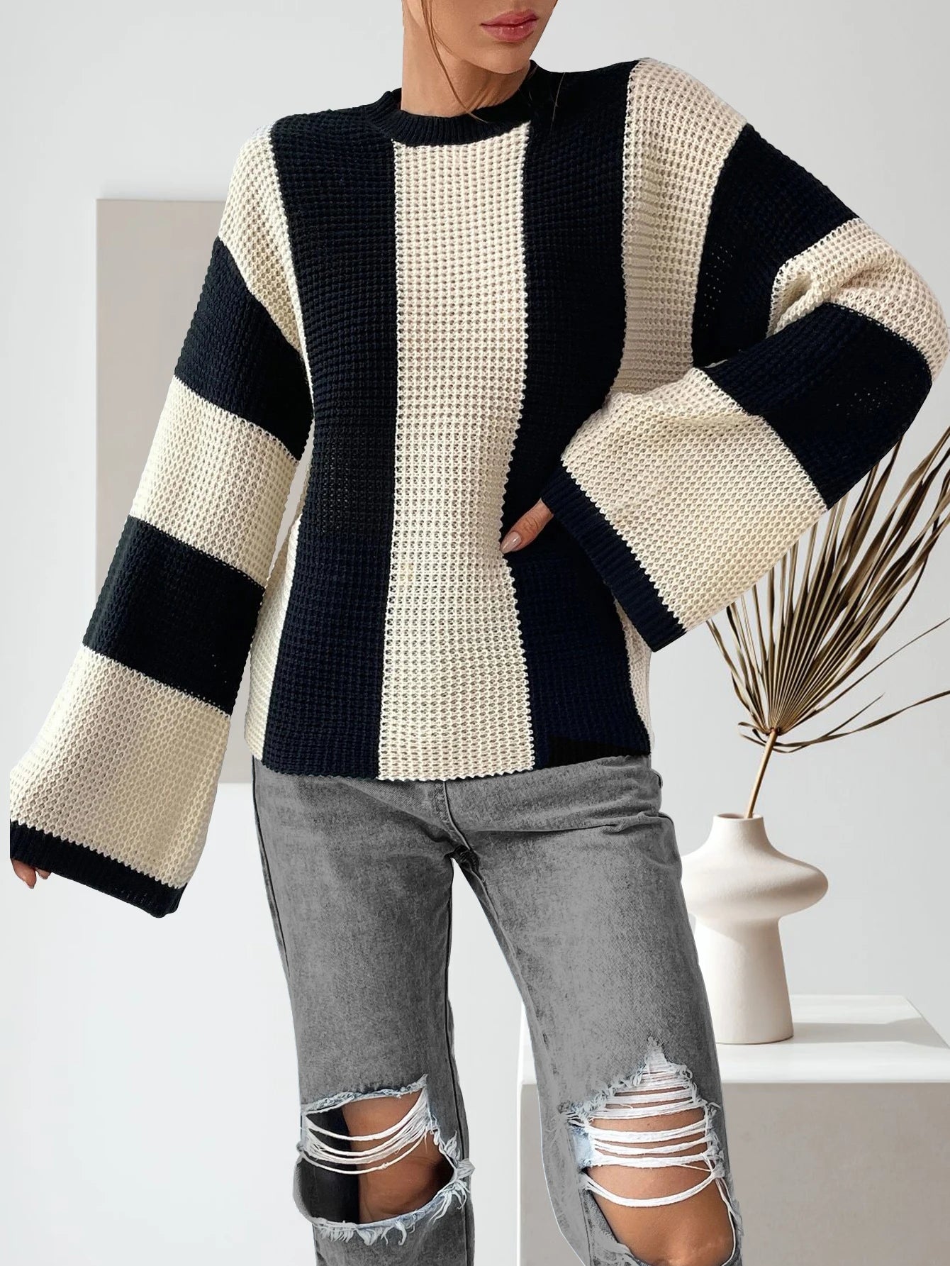 Sienna Colorblock Knit Top