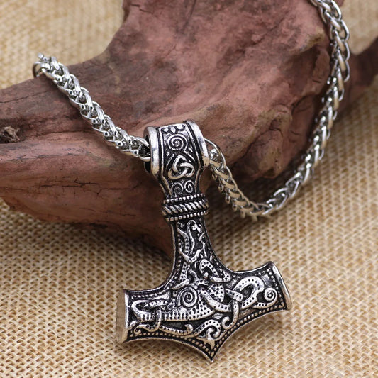 Hammer Viking Pendant Necklace