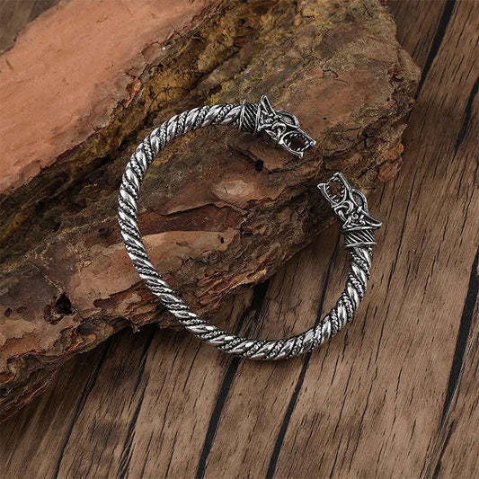 Viking Double Faucet Cuff Bracelet