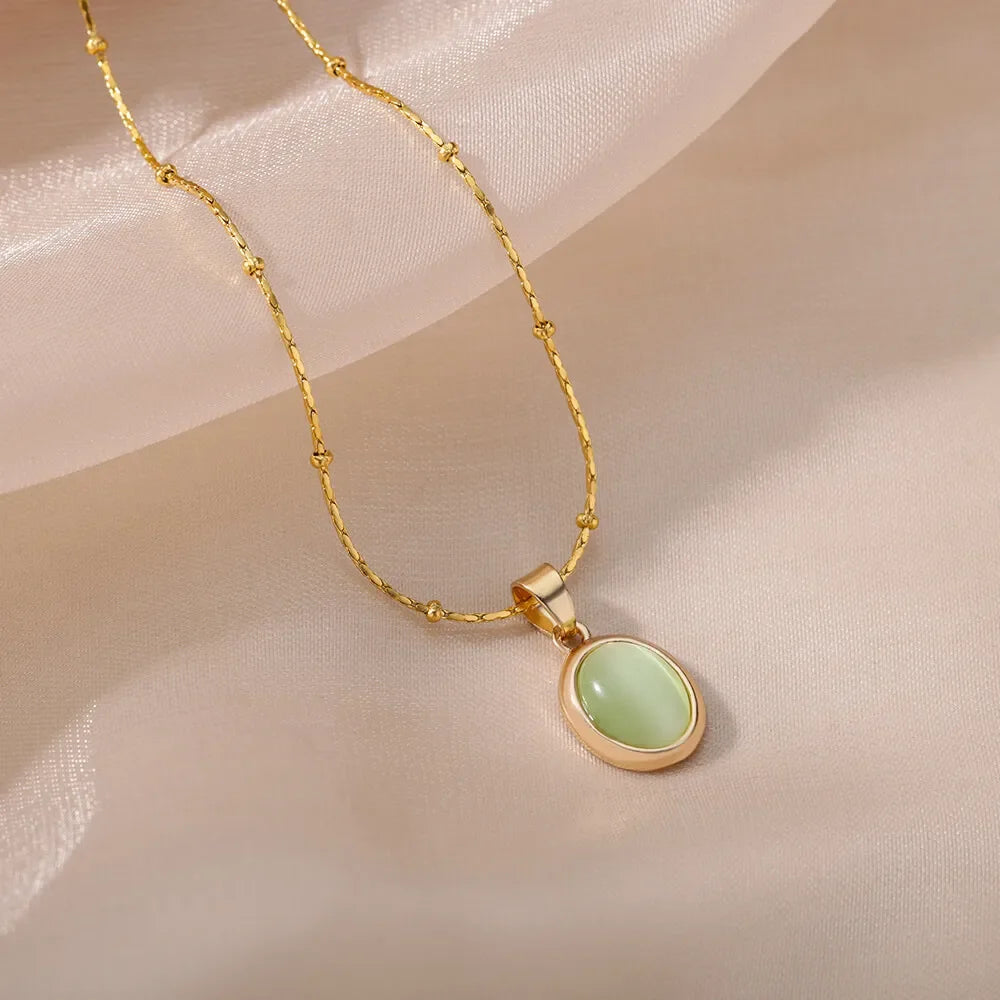 Radiant Water Drop Necklace