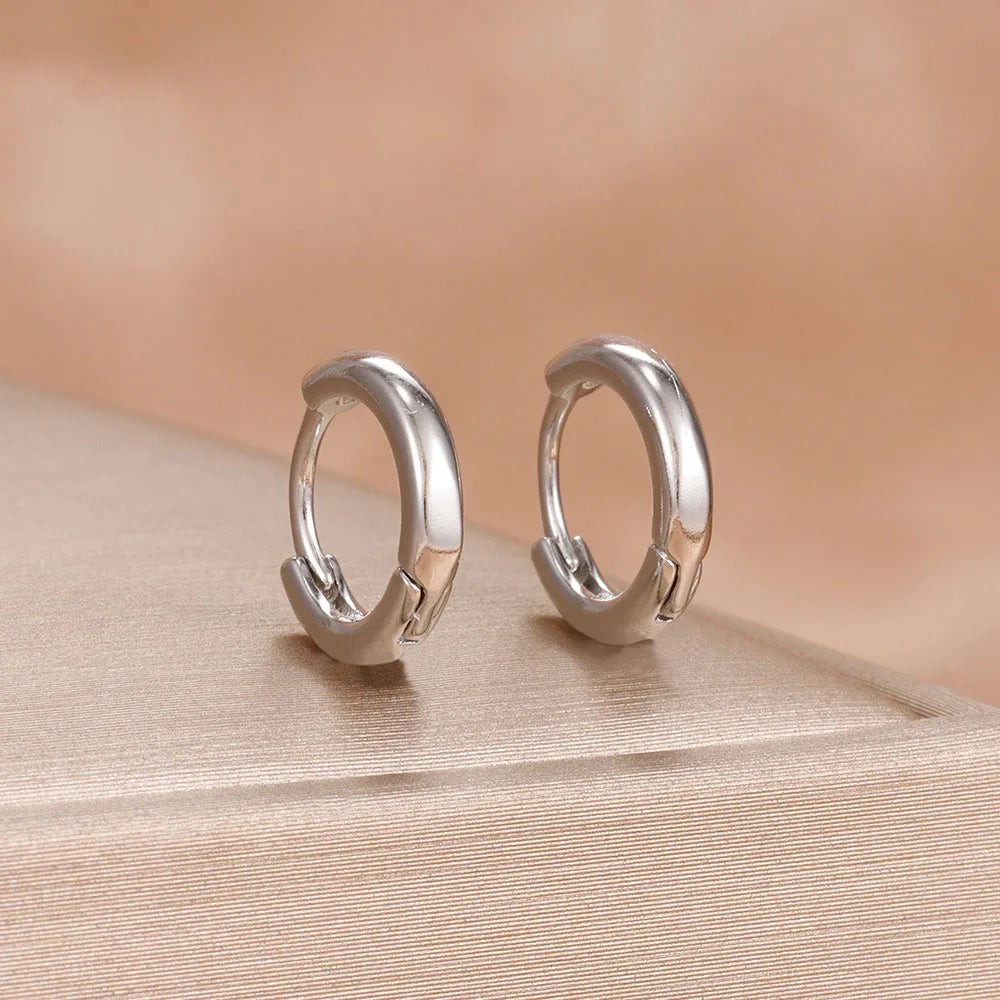 Elysia Double-Layer Hoops