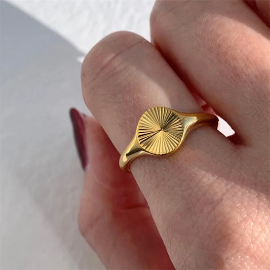 Radiant Wave Ring