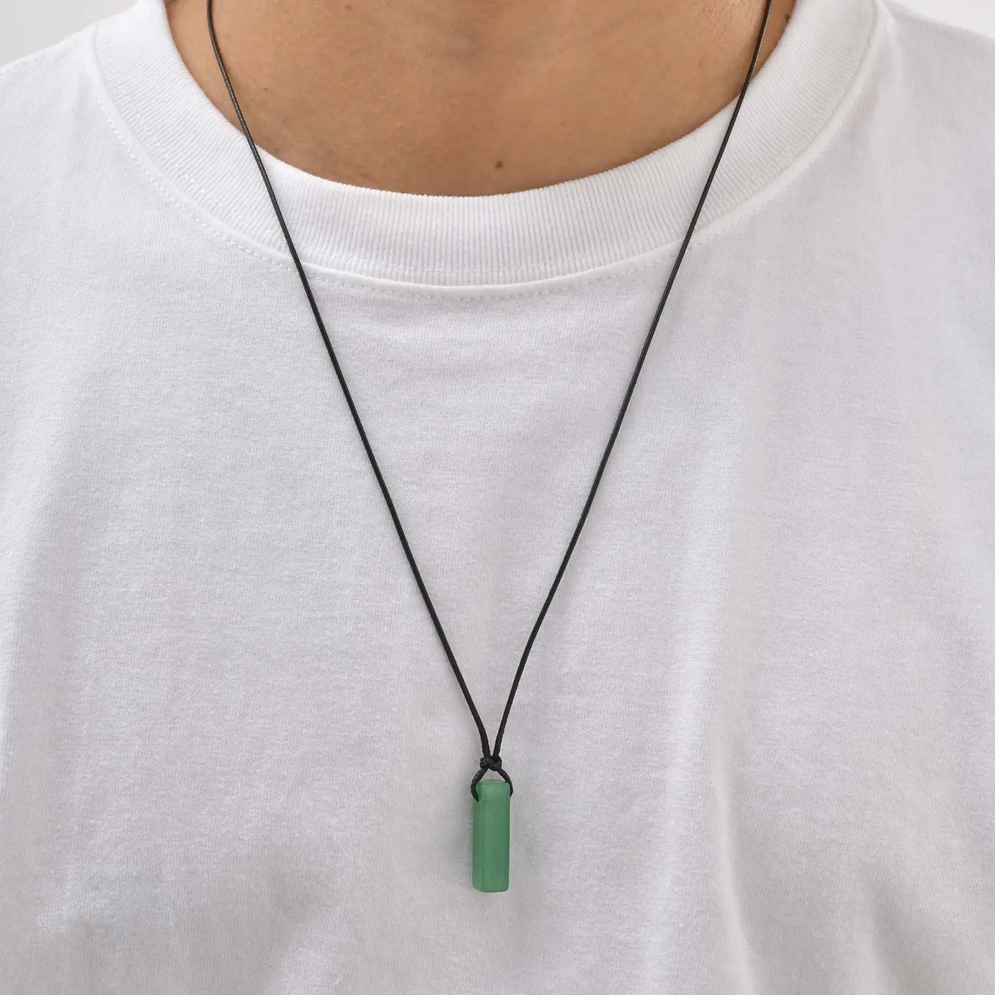 Atlas Stone Pendant Necklace