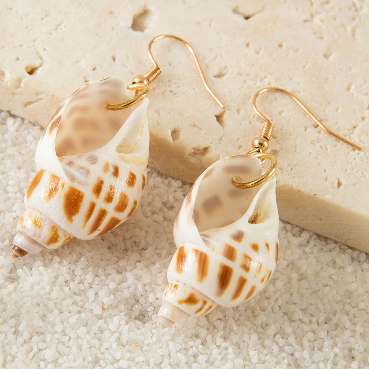 Sienna Boho Shell Earrings