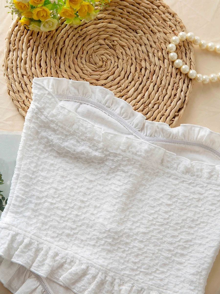 Amaya Ruffled Crop Top