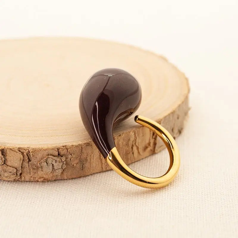 Chic Water Drop Ring