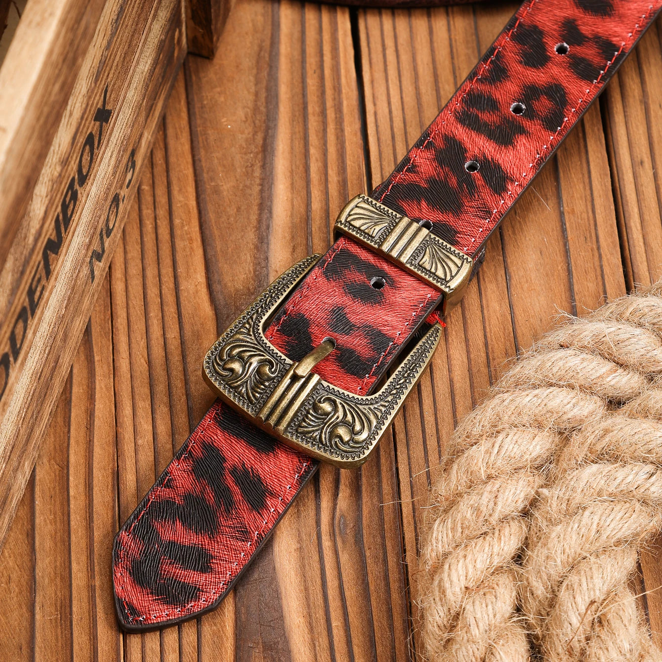 Weston Retro Buckle Belt