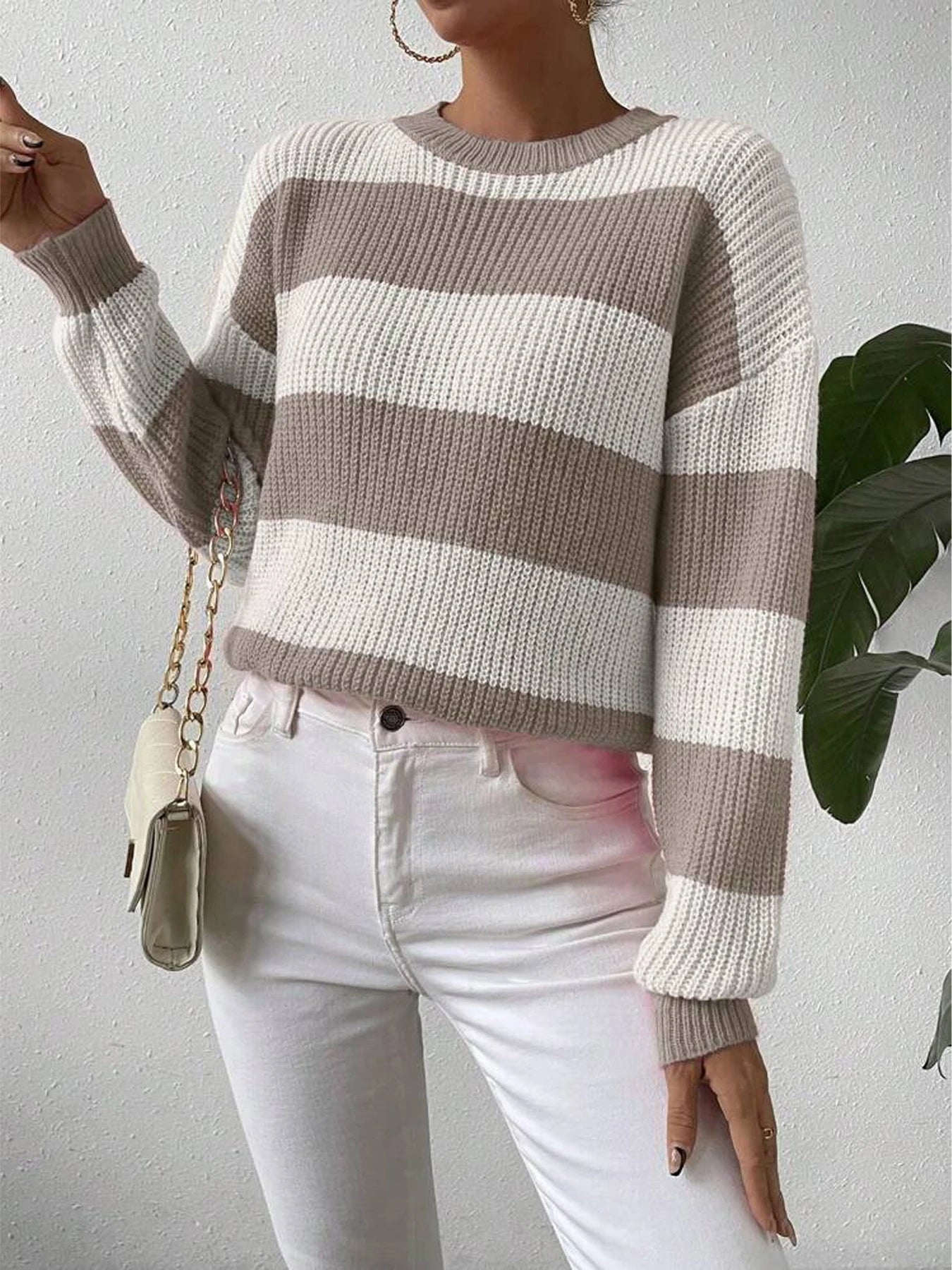Sophie Striped Knit Sweater