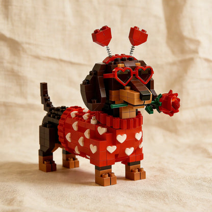 Love Edition - Dachshund Brick Set