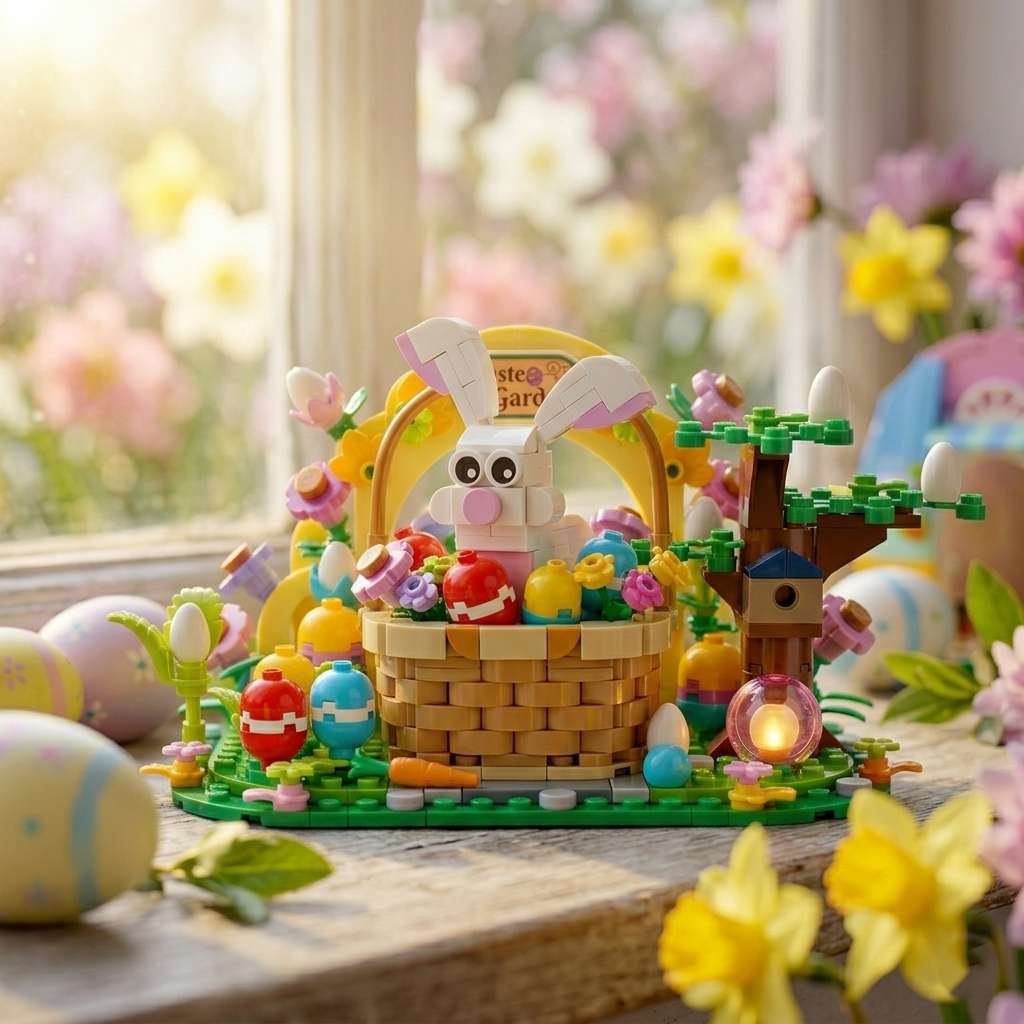 Brick Set - Easter Garden