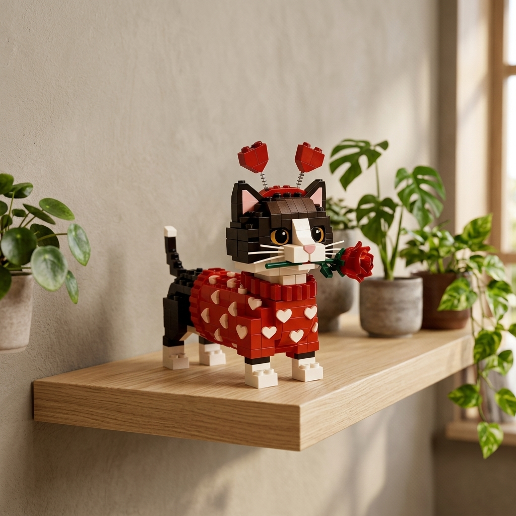 Brick Cats - Love Edition