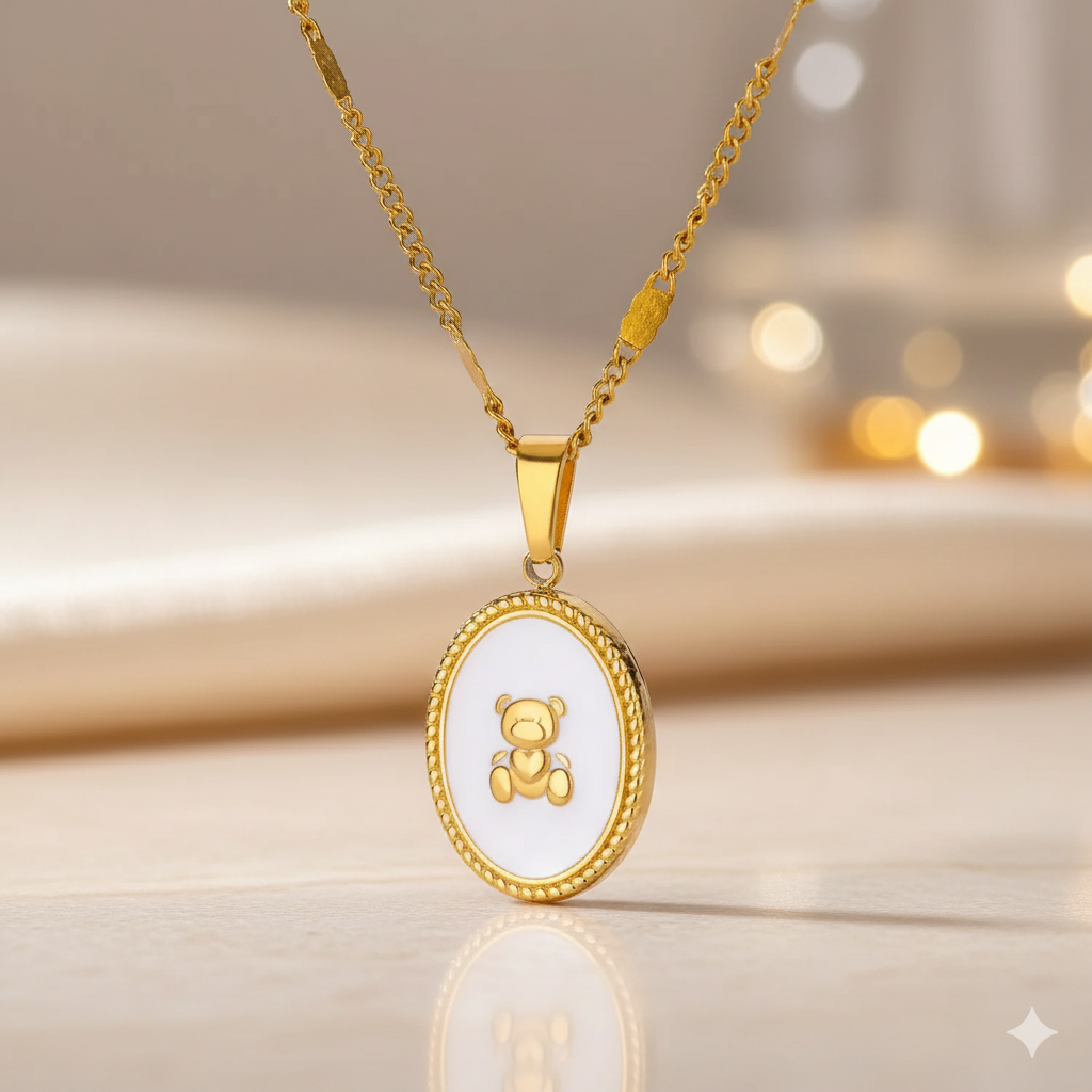 Gold Scallop Necklace