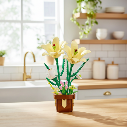 Brick Set - Lily Flower