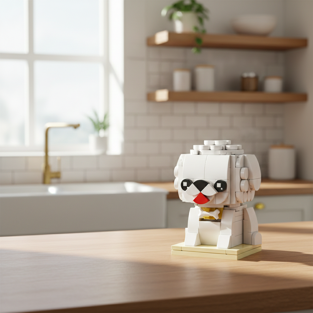 Brick Set - Bichon Frise