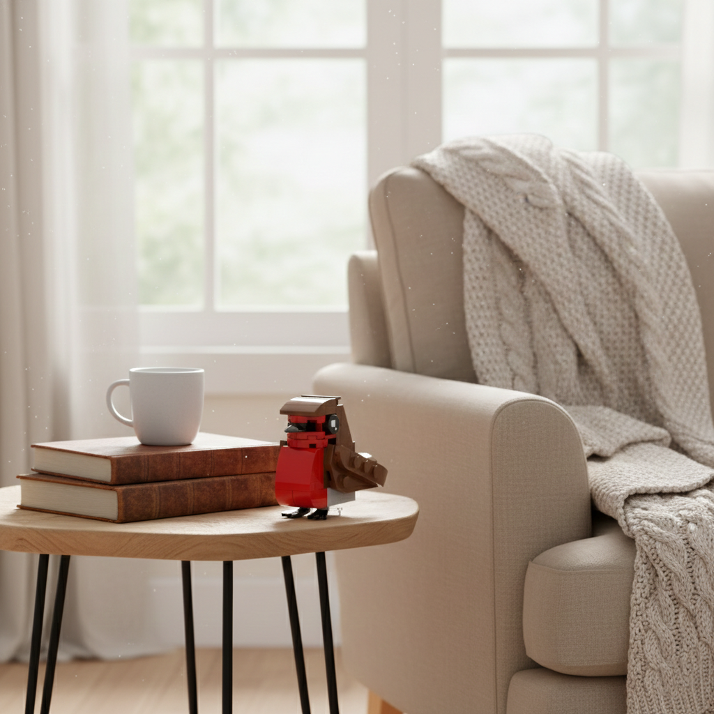 Brick Set - Robin Bird