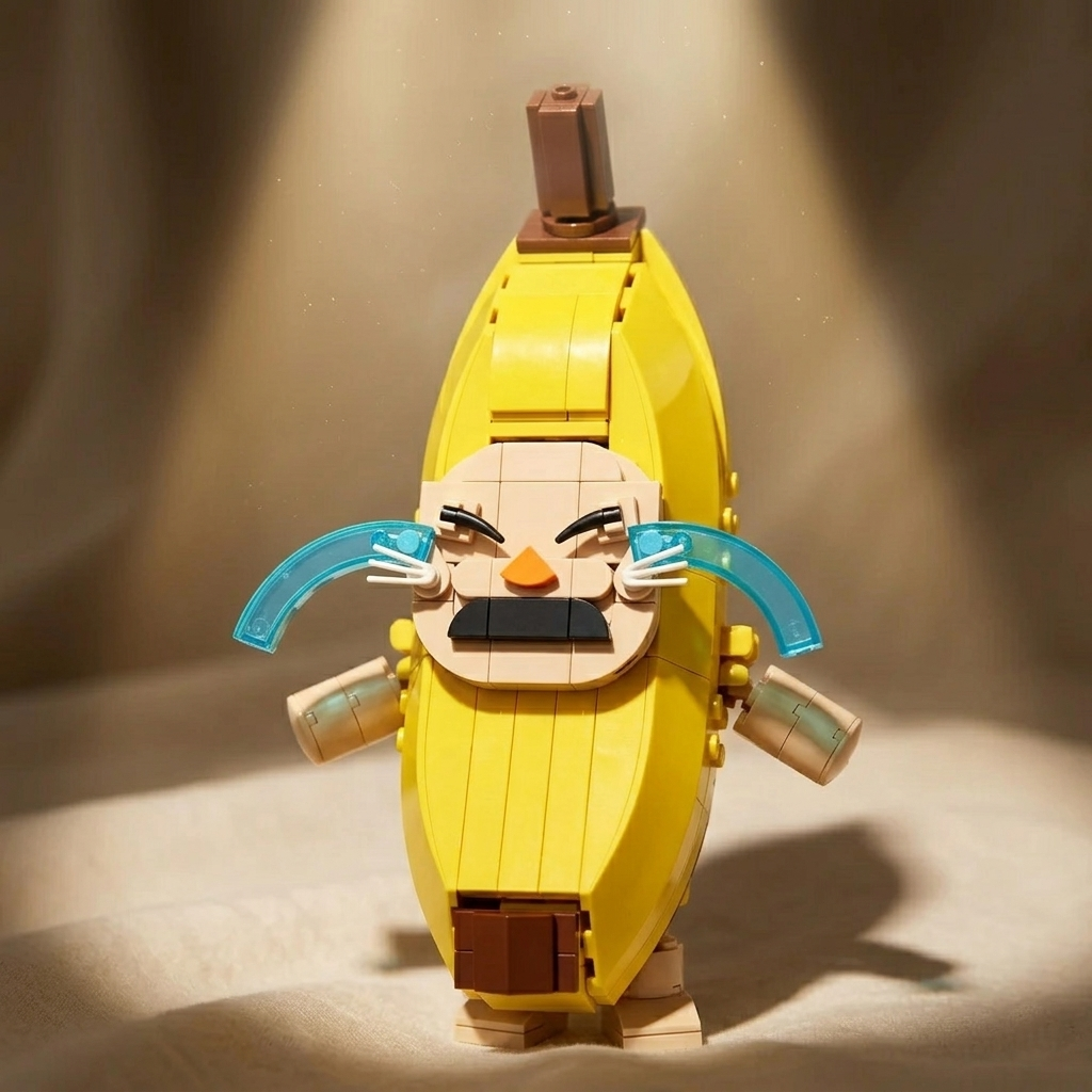 Brick Set - Crying Banana