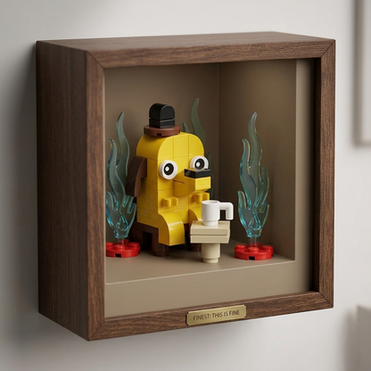 Brick Set - "This is Fine"