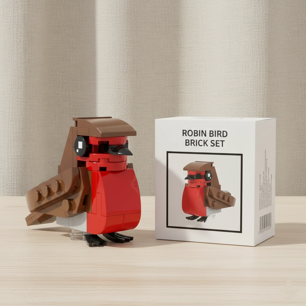 Brick Set - Robin Bird