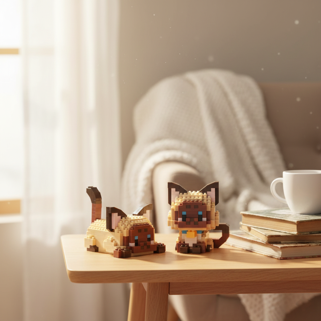 Brick Set - Cute Cat