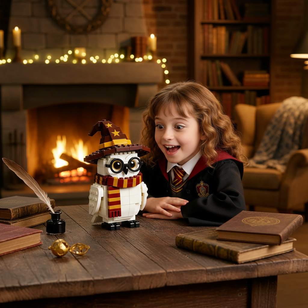 Brick Animals - Magic Owl