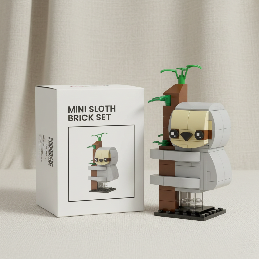 Brick Set - Mini Sloth