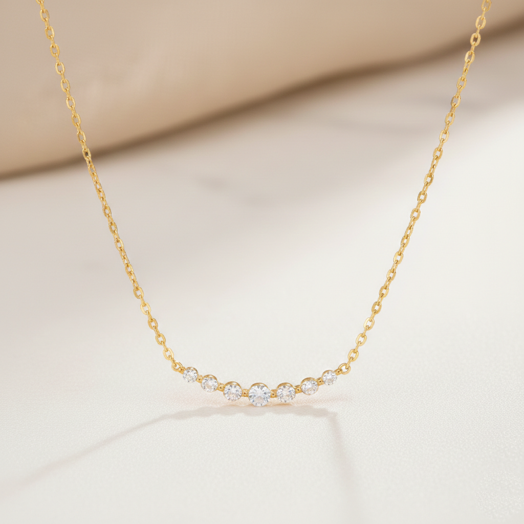 Aria Bar Necklace