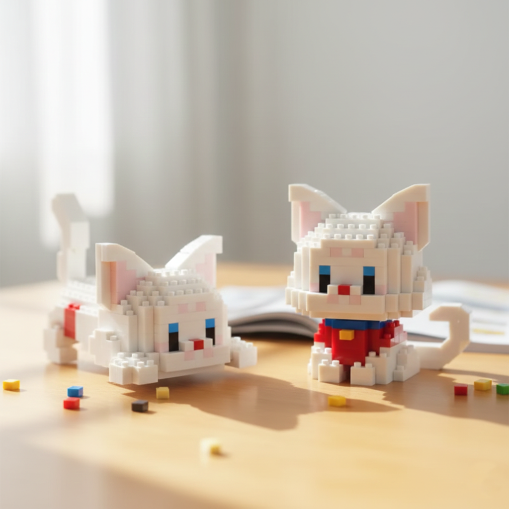 Brick Set - Cute Cat