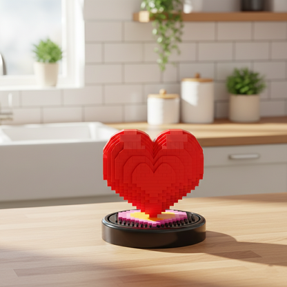 Brick Set - Popping Heart