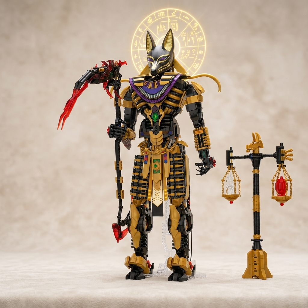Brick Set - Egypt Anubis