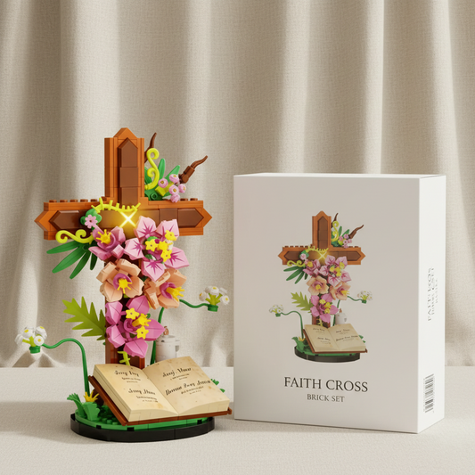 Brick Set - Faith Cross