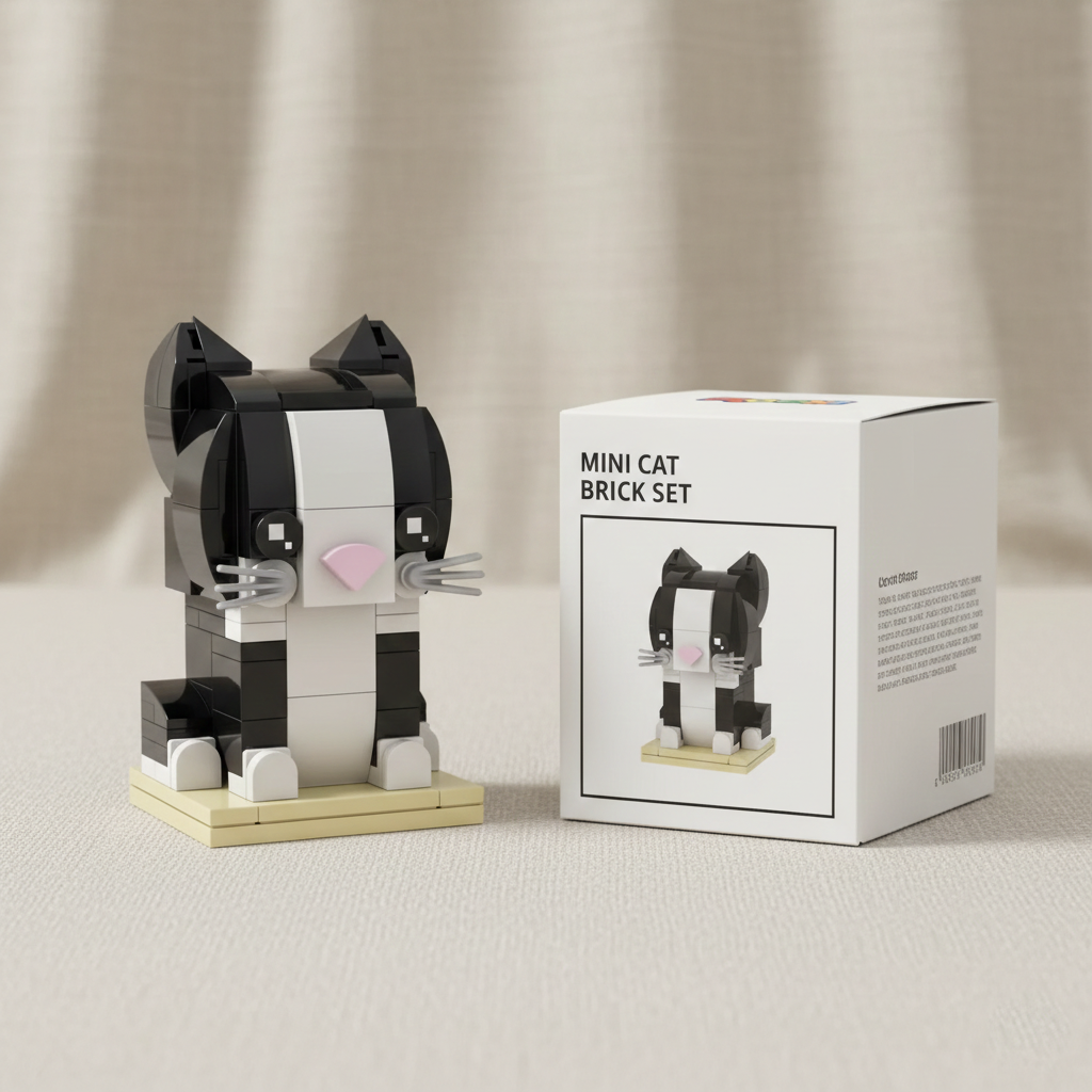 Brick Set - Mini Cat
