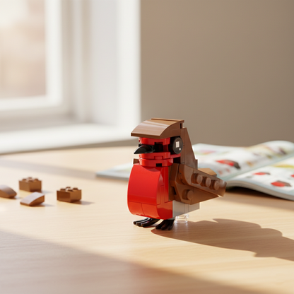 Brick Set - Robin Bird