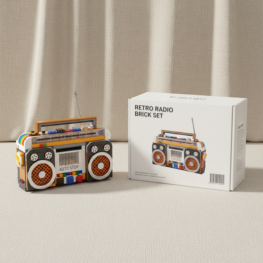 Brick Set - Retro Radio