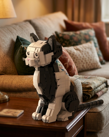Brick Set - Retro Cat