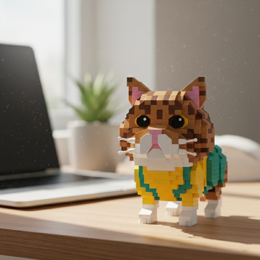 Brick Set - Leopard Cat