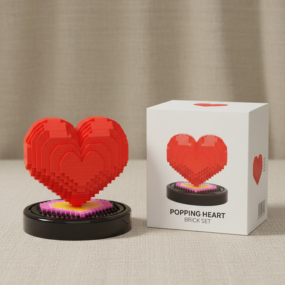 Brick Set - Popping Heart