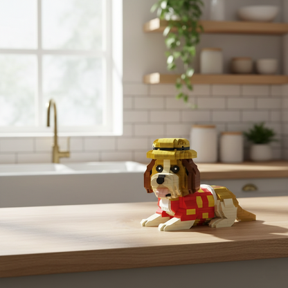 Brick Set - Basset Hound