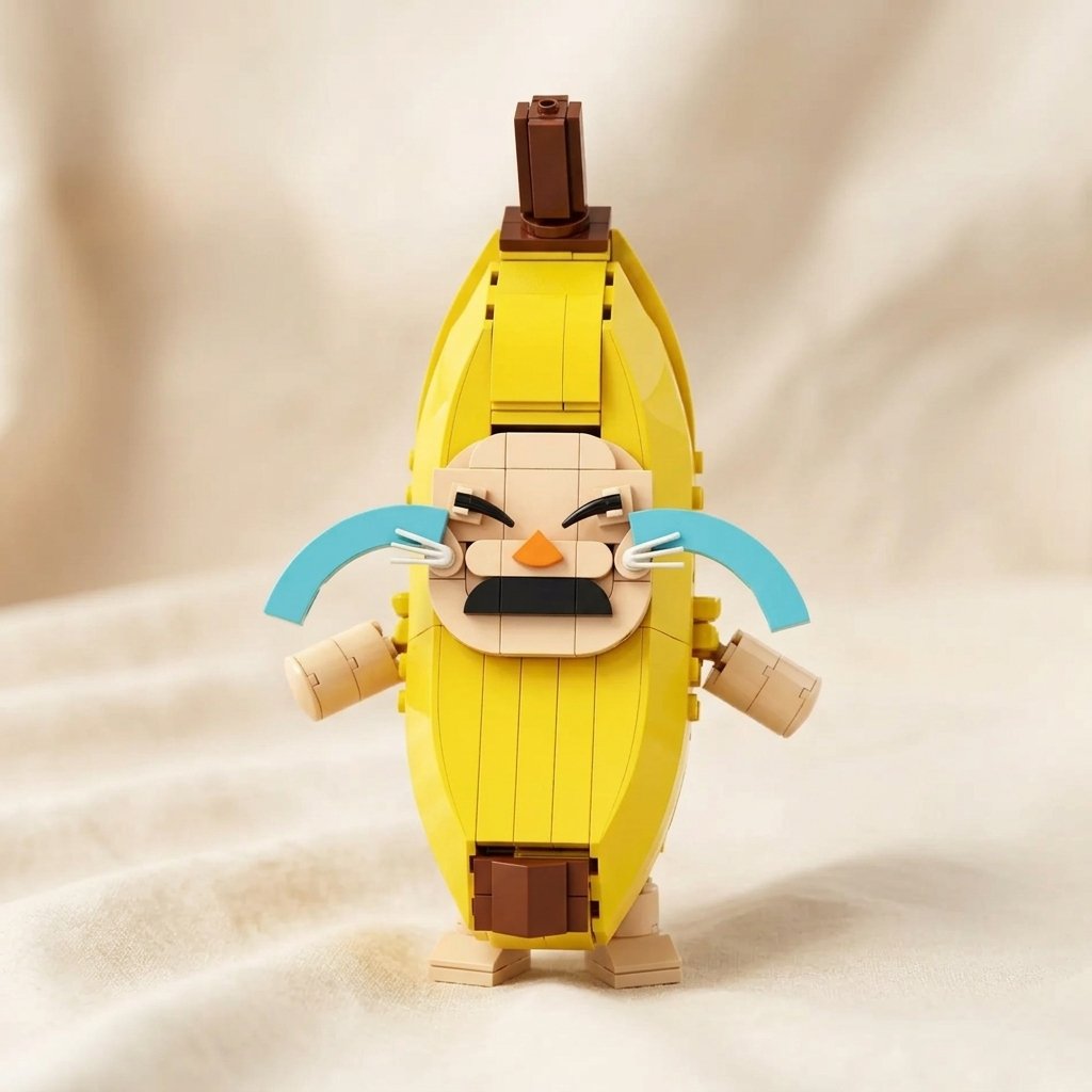 Brick Set - Crying Banana