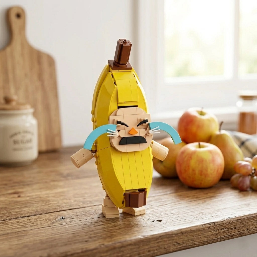 Brick Set - Crying Banana
